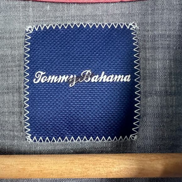 Tommy Bahama Men’s S Cotton Silk Blend Plaid Button Down Shirt Preppy Resort Dad - Picture 6 of 12